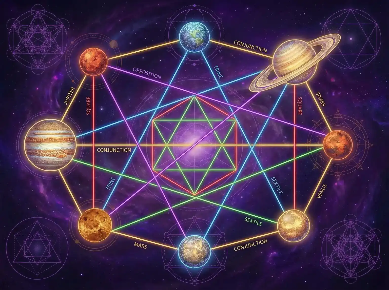 行星相位解读 - 欧美电影推荐 | 占星学进阶